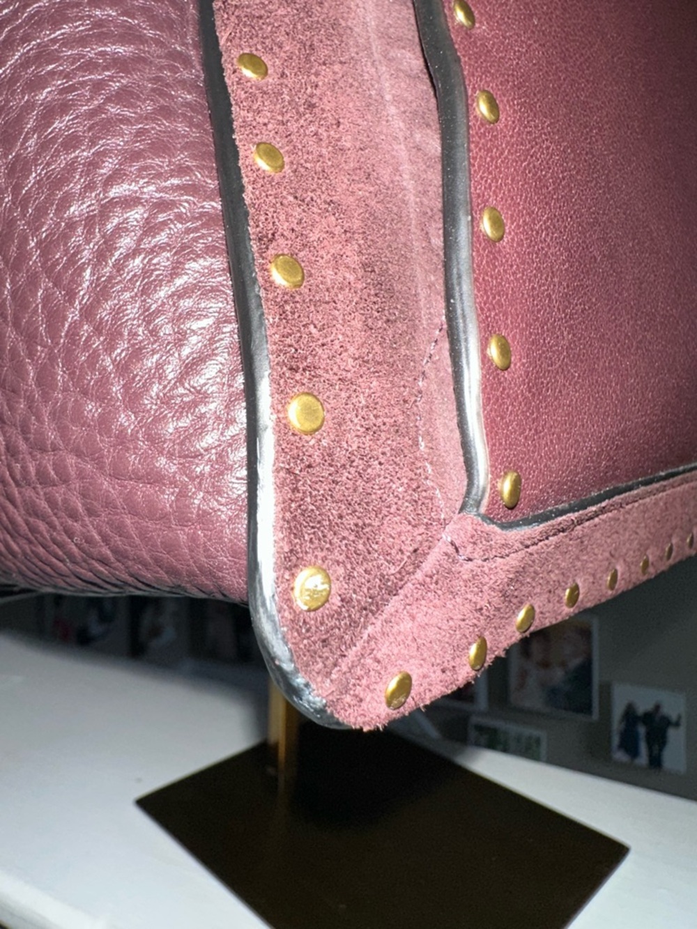 Coach Dreamer 36 with rivets in Oxblood - Picture 9 of 15
